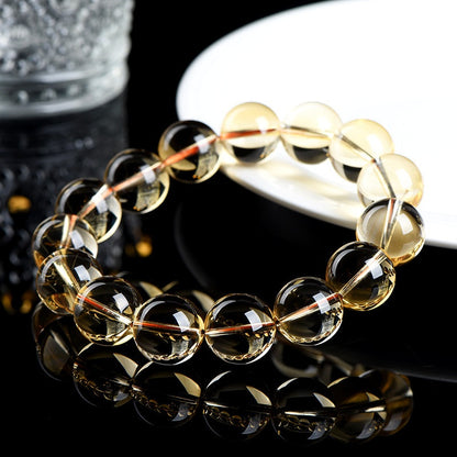 Golden Sun Citrine Mala - Wealth Manifestation Beads for Success