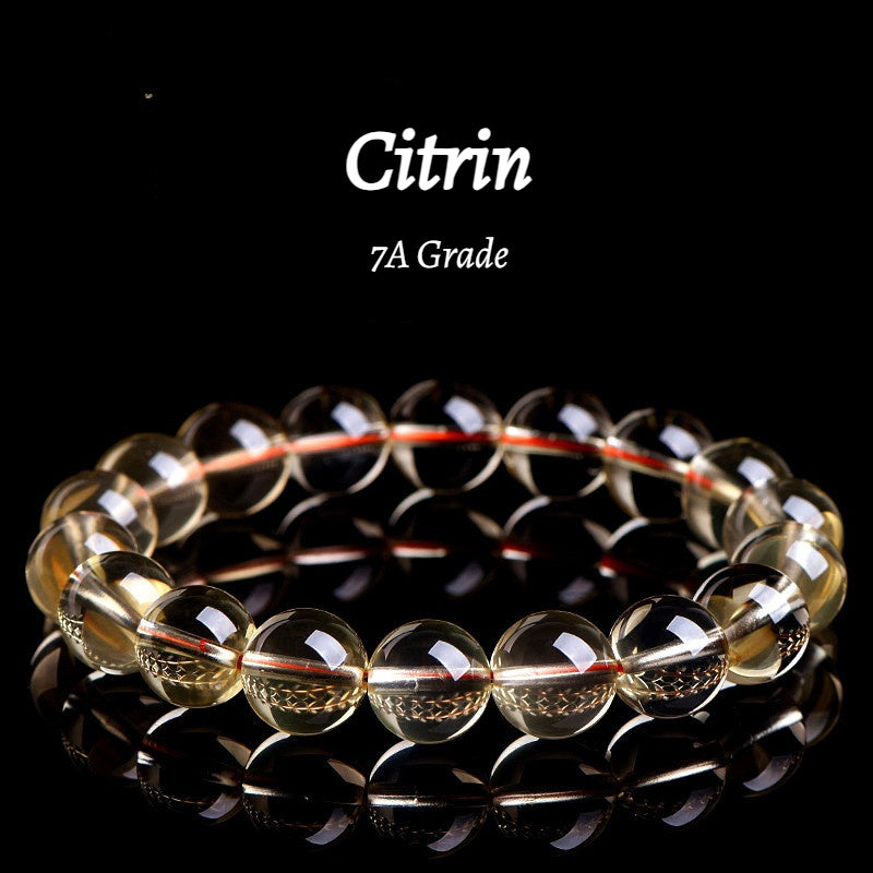 Golden Sun Citrine Mala - Wealth Manifestation Beads for Success